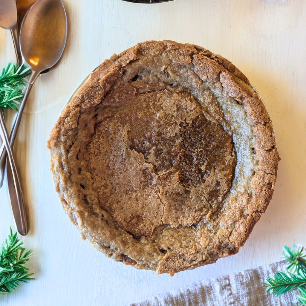 TARTE SUCRE À CRÈME ET SIROP D'ÉRABLE