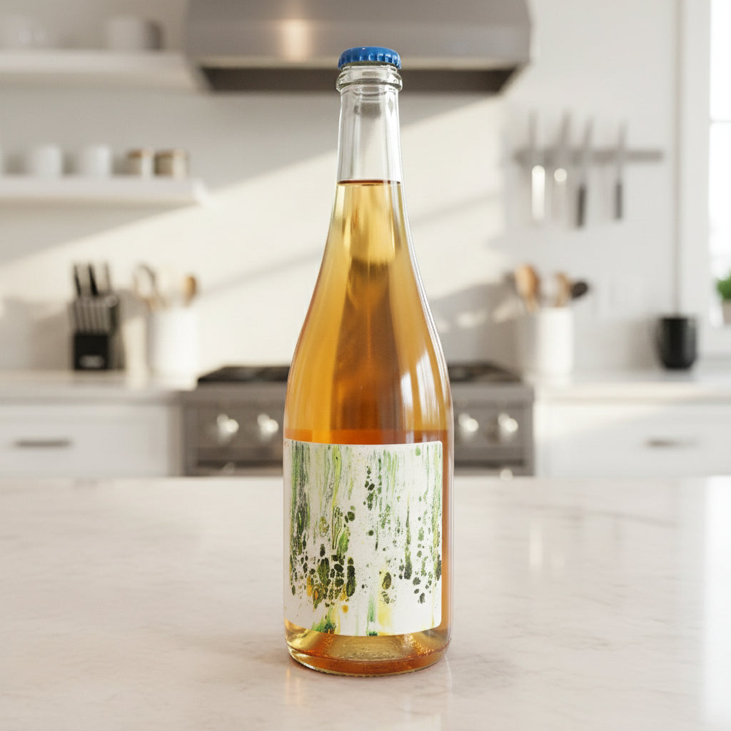 Cidre du Québec à la poire disponible chez La Bine à Mascouche