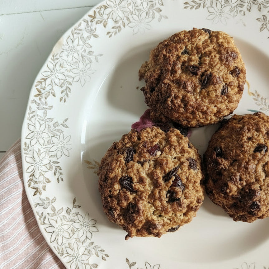 Galette avoine et canneberge de chez La Bine à Mascouche