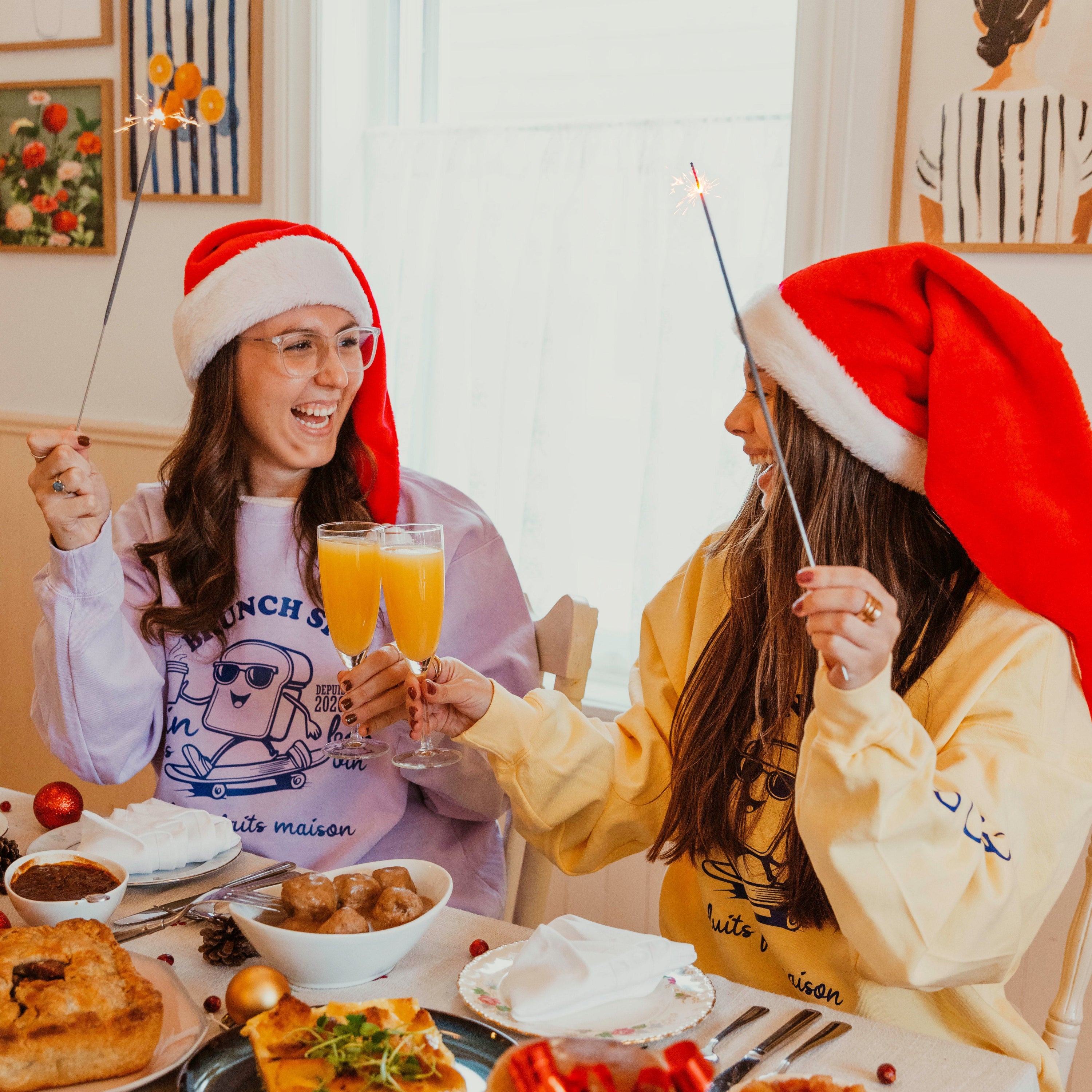 Ambiance des Fêtes à partager – Kit brunch pour 4 La Bine