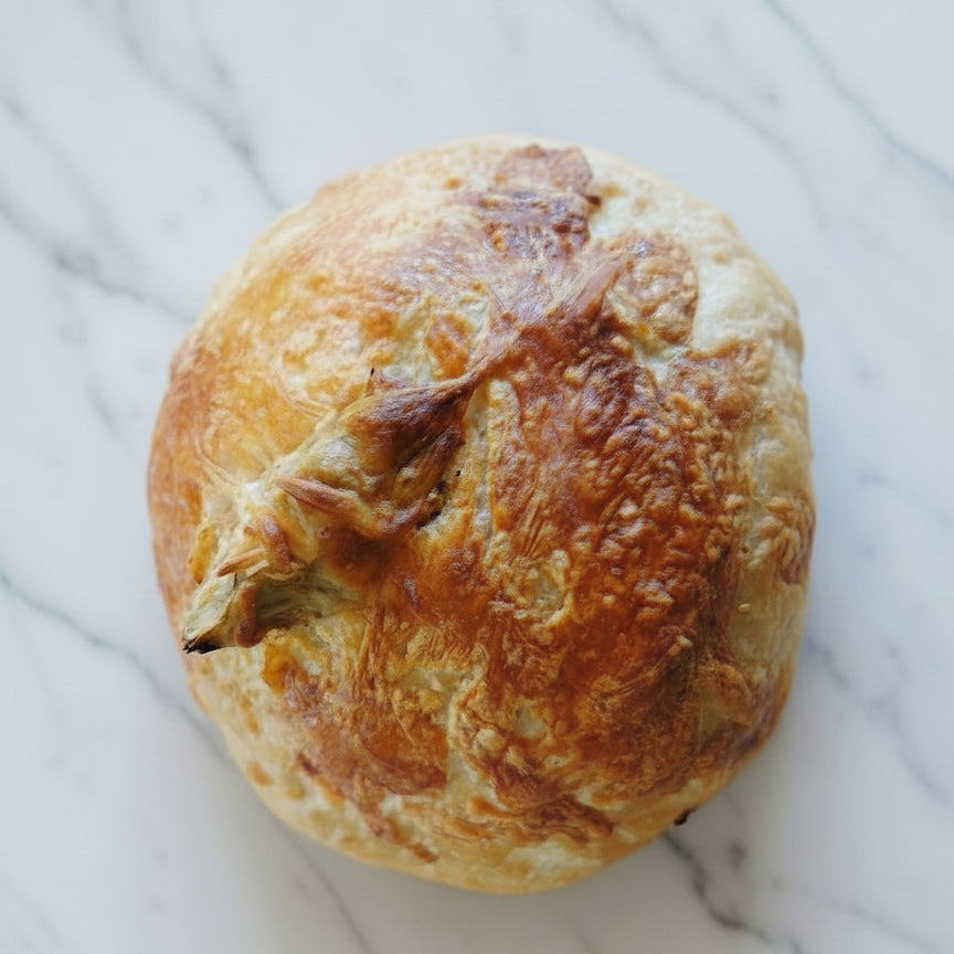 Pain artichauts ail confit et parmesan